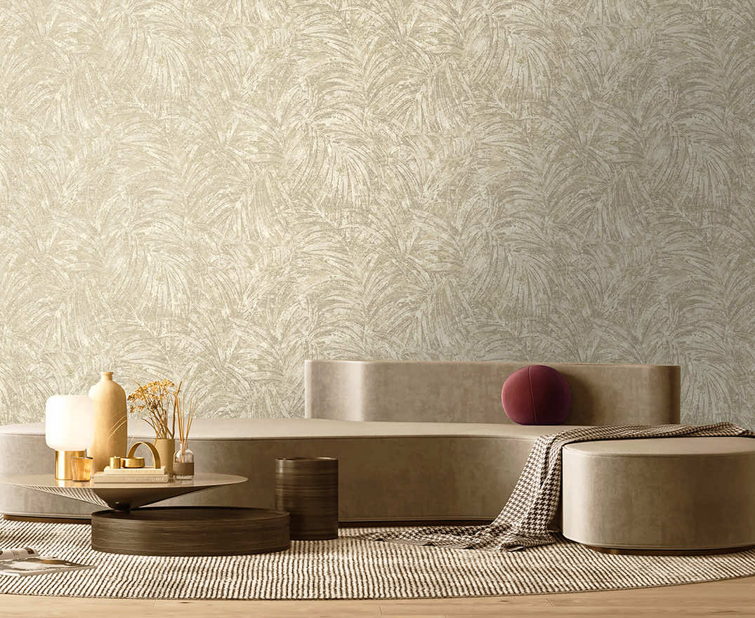 Pindo Palm Bead Wallpaper - Ivory - Holden Décor - 99447 - Premier Wallcovering
