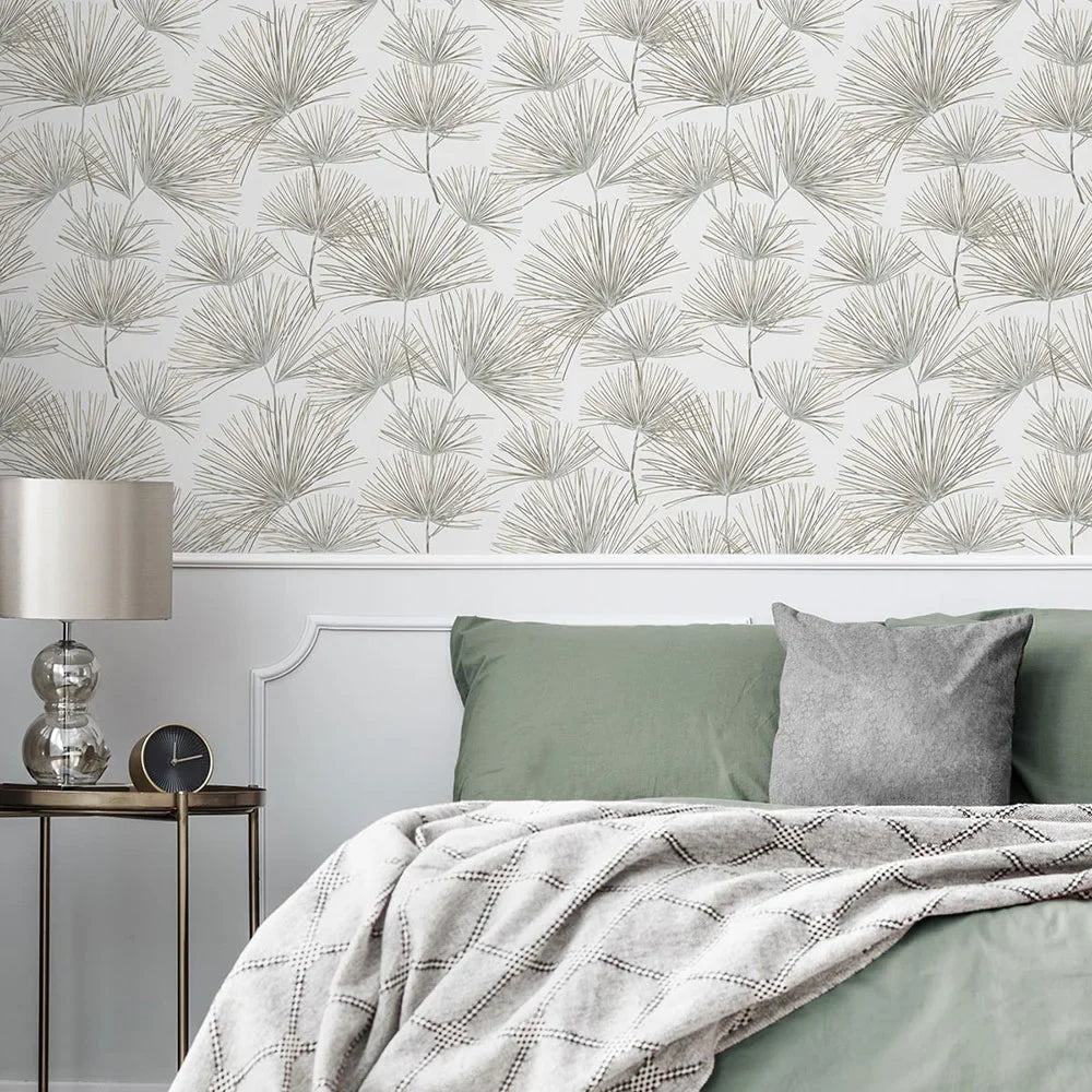 Pine Needles Wallpaper - Cliffside - NextWall - NW52107 - Premier Wallcovering
