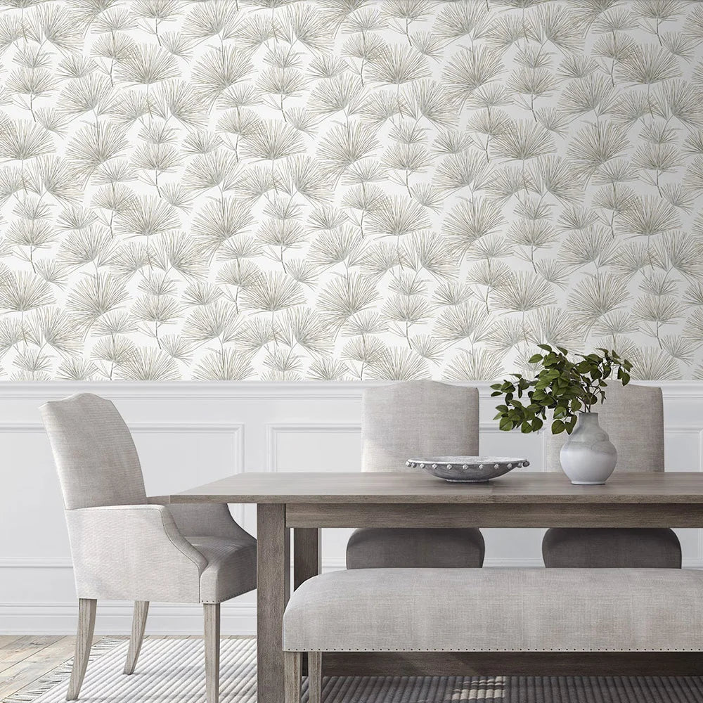 Pine Needles Wallpaper - Cliffside - NextWall - NW52107 - Premier Wallcovering