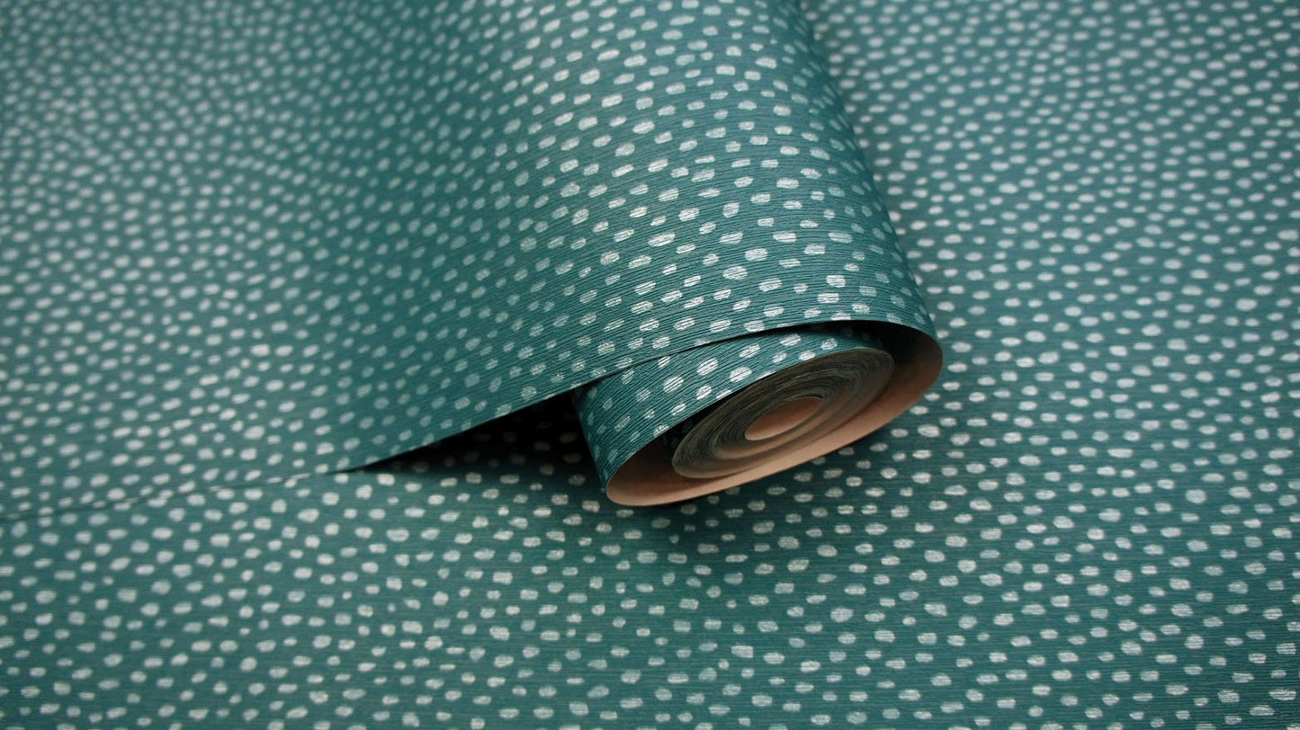 Pinto Wallpaper - Teal - Holden Décor - 36143 - Premier Wallcovering