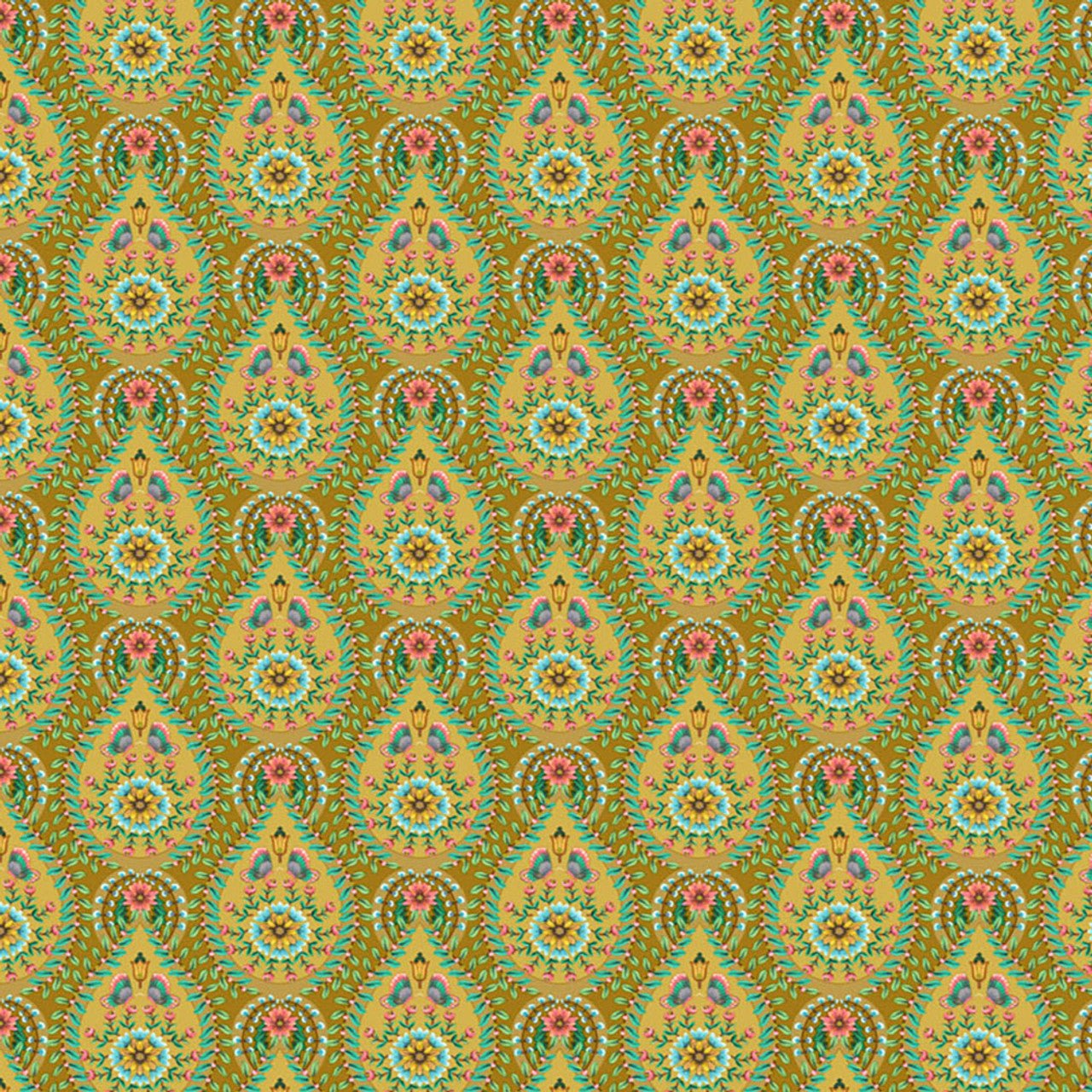 Pip Studio 5 Raindrops Wallpaper - Ochre - Eijffinger - 300151 - Premier Wallcovering