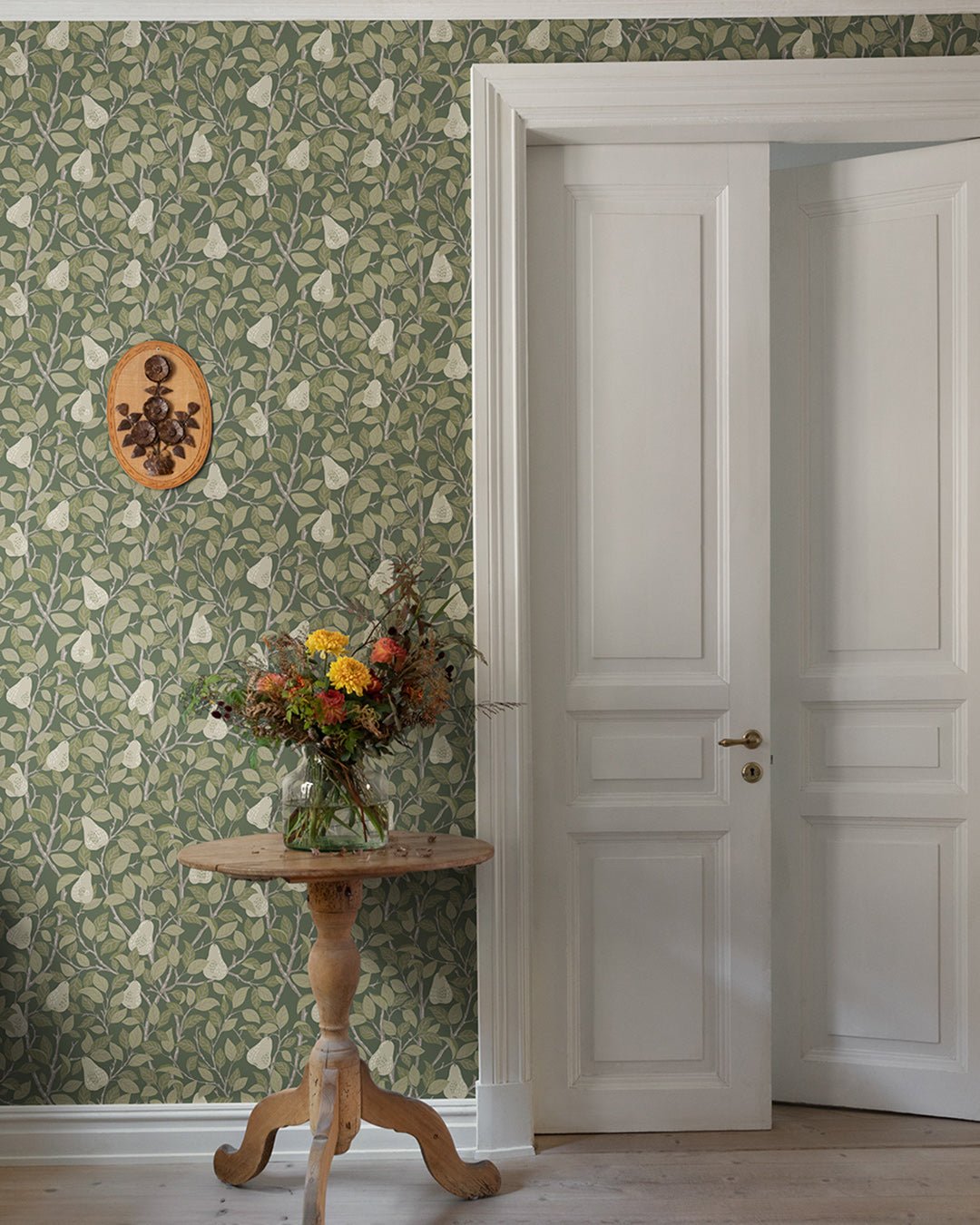 Pirum Wallpaper - Green - Midbec - 13105 - Premier Wallcovering