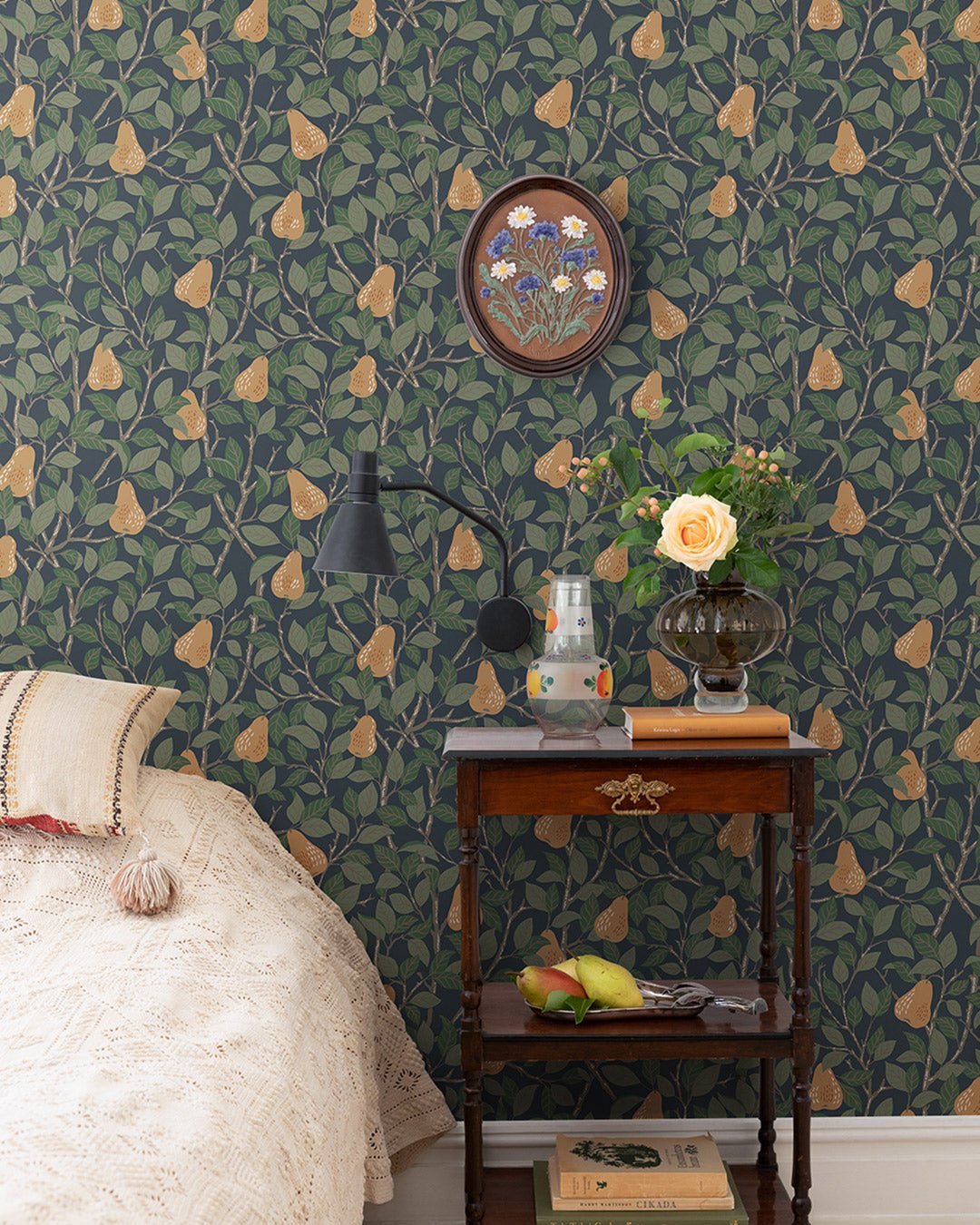 Pirum Wallpaper - Dark Blue - Midbec - 13104 - Premier Wallcovering