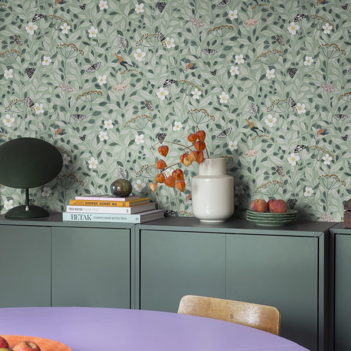 Pixie Shore Wallpaper - Mint - Rebel Walls - R18111 - Premier Wallcovering