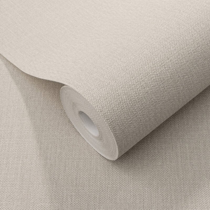 Plain Texture Wallpaper - Taupe - Elle Decoration - 10444 - 38 - Premier Wallcovering