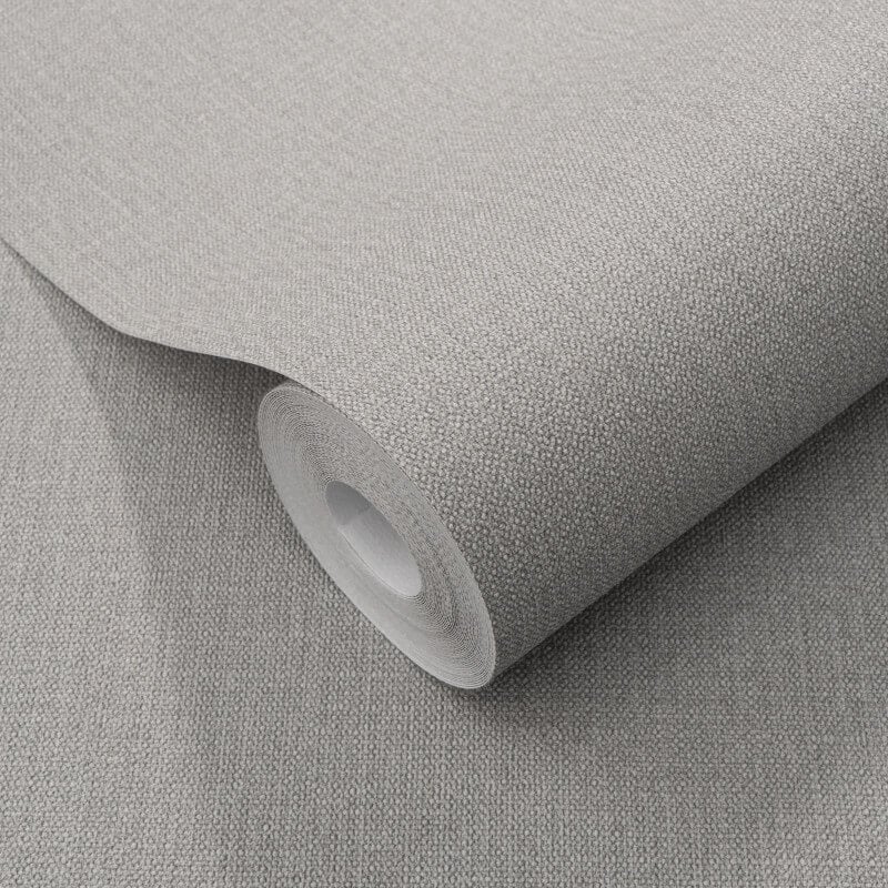 Plain Texture Wallpaper - Grey - Elle Decoration - 10444 - 10 - Premier Wallcovering