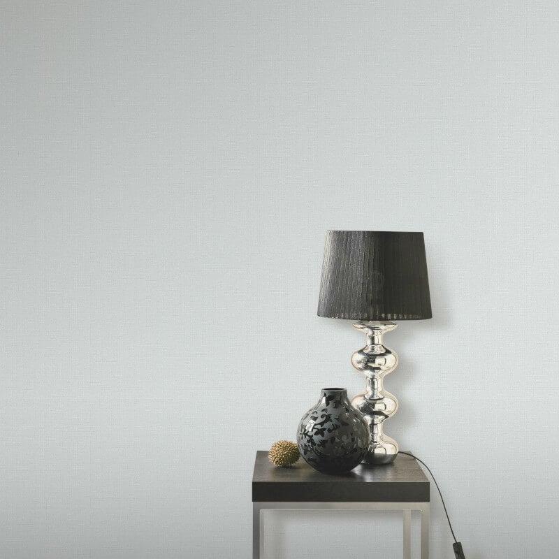 Plain Texture Wallpaper - Light Grey - Elle Decoration - 10444 - 31 - Premier Wallcovering