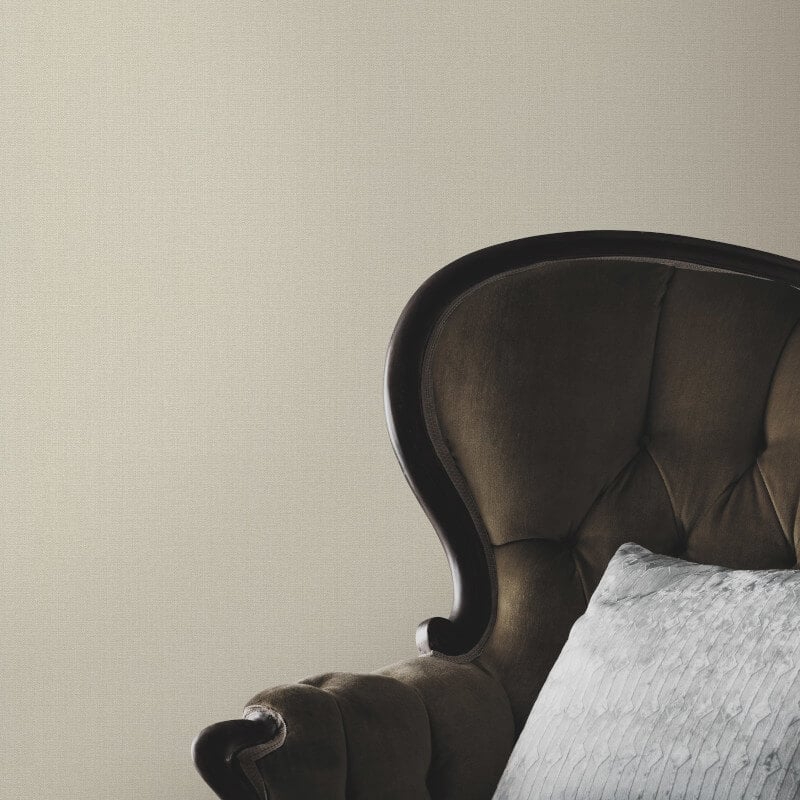 Plain Texture Wallpaper - Taupe - Elle Decoration - 10444 - 38 - Premier Wallcovering