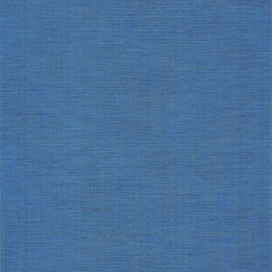 Plain Tissage Wallpaper - Bleu Faience - Casadeco - 85846499 - Premier Wallcovering