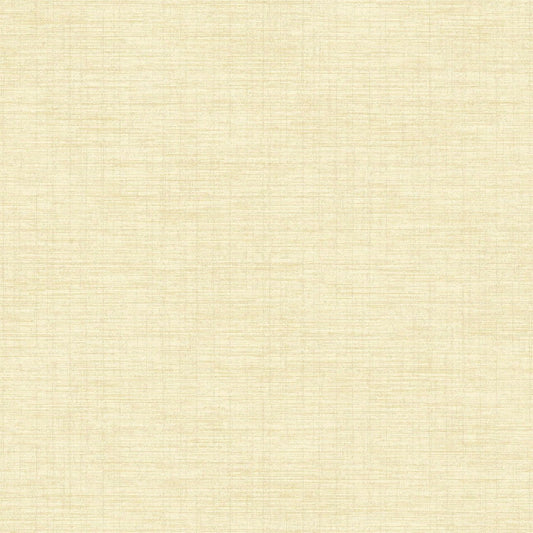 Plain Tissage Wallpaper - Beige Creme - Casadeco - 85841111 - Premier Wallcovering