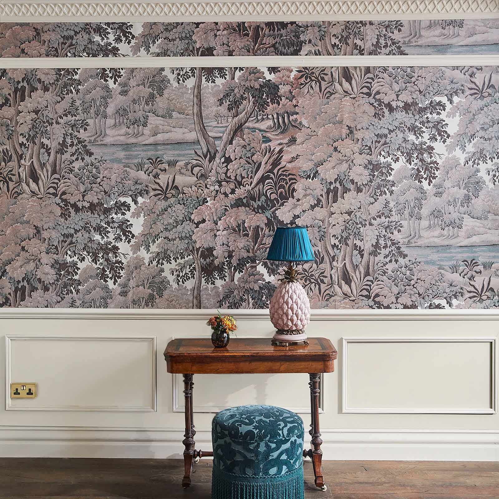 Plantasia Wallpaper - Sienna - House of Hackney - 1 - WA - PLA - DI - SIE - XXX - Premier Wallcovering