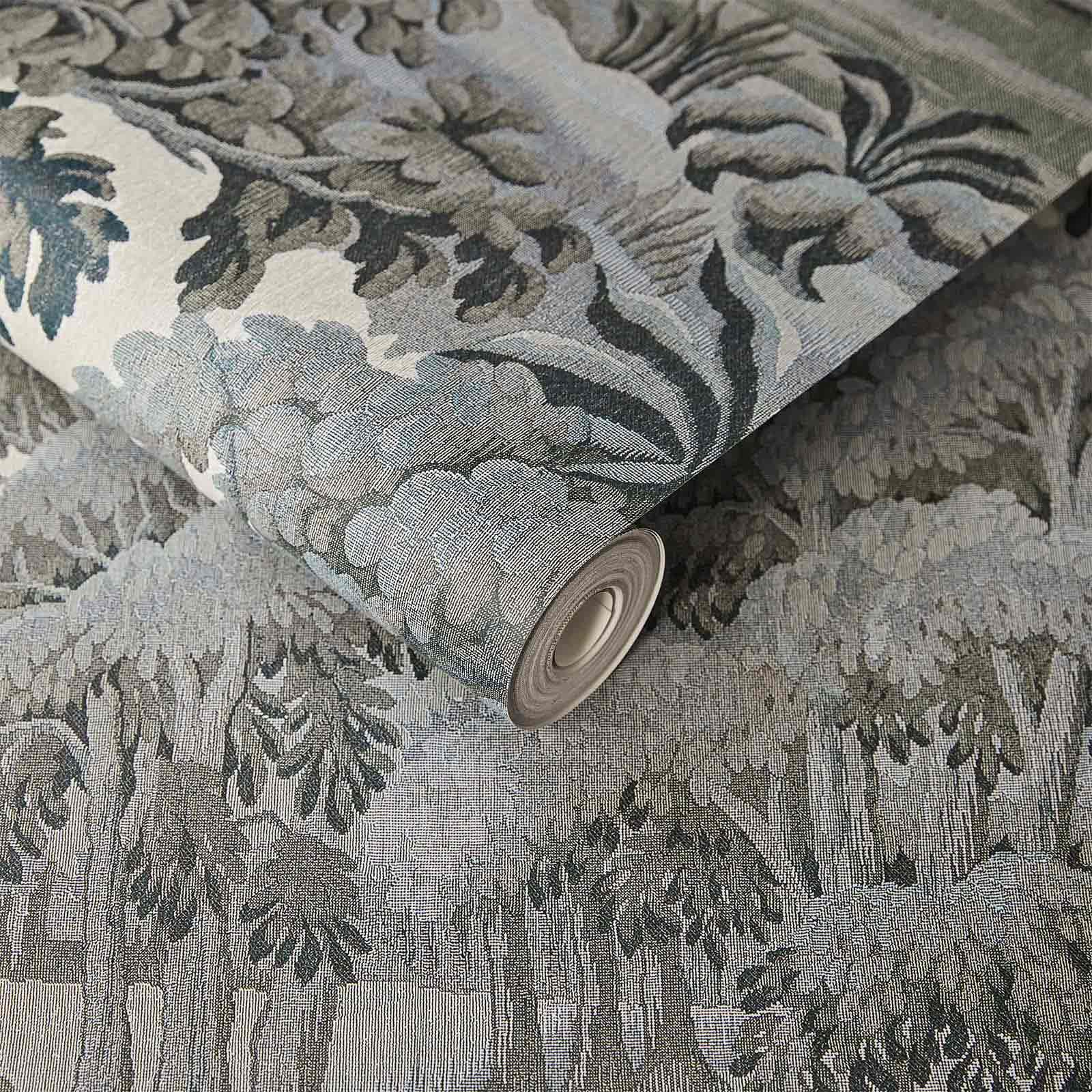 Plantasia Wallpaper - Indigo - House of Hackney - 1 - WA - PLA - DI - IND - XXX - Premier Wallcovering