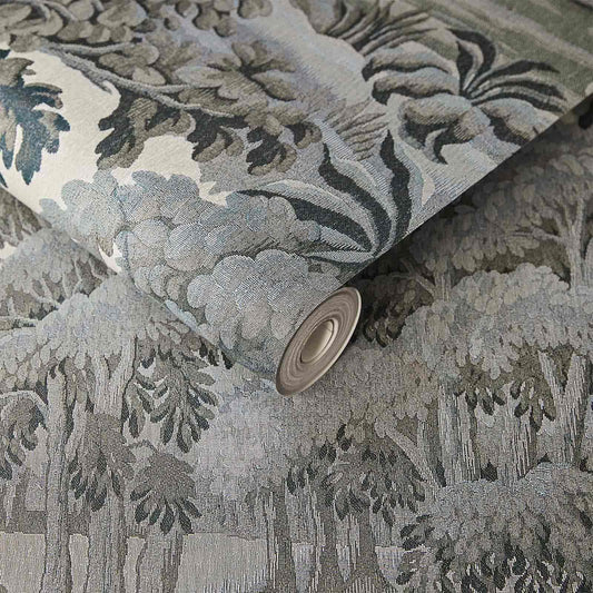 Plantasia Wallpaper - Indigo - House of Hackney - 1 - WA - PLA - DI - IND - XXX - Premier Wallcovering