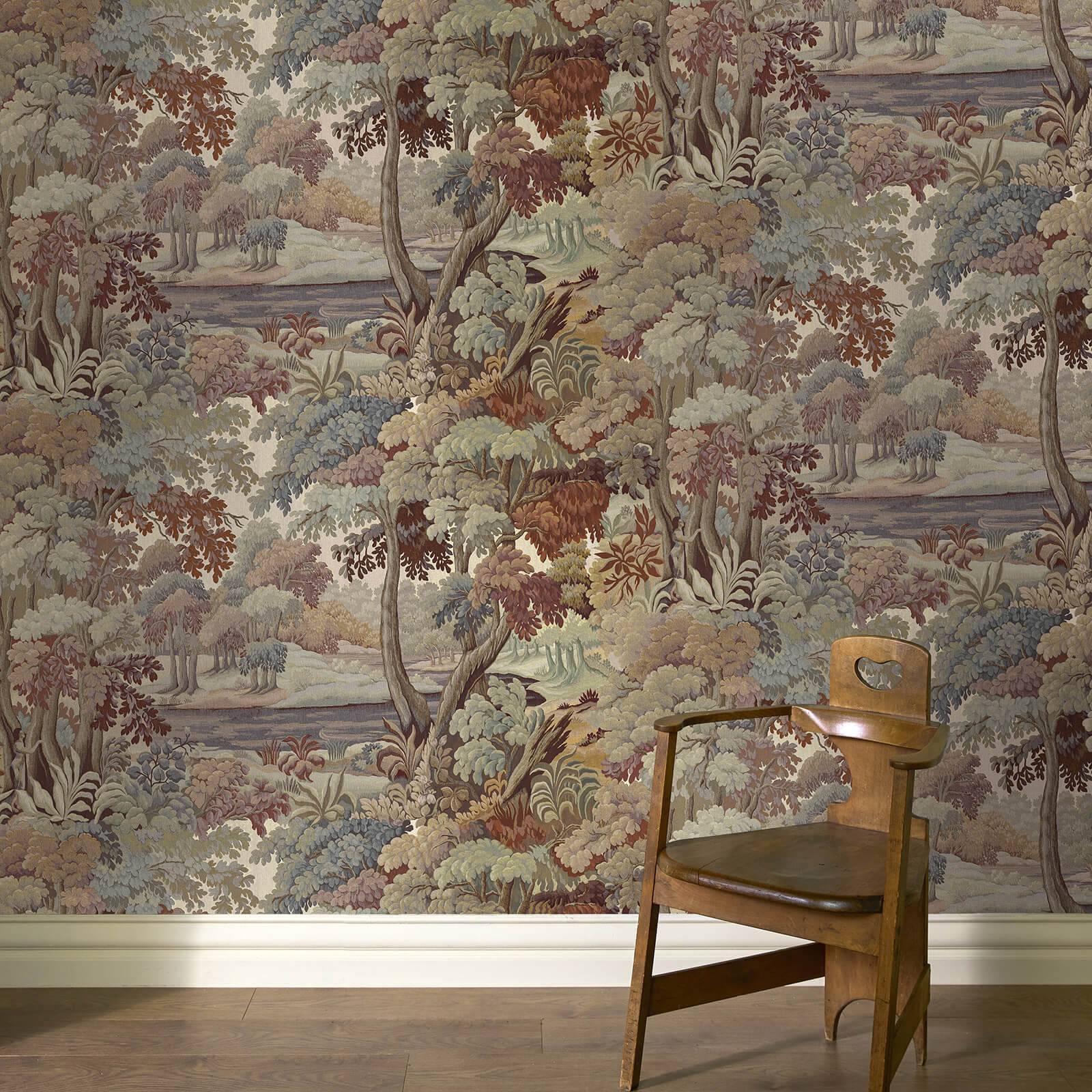 Plantasia Wallpaper - Tobacco - House of Hackney - 1-WA-PLA-DI-TOB-XXX - Premier Wallcovering