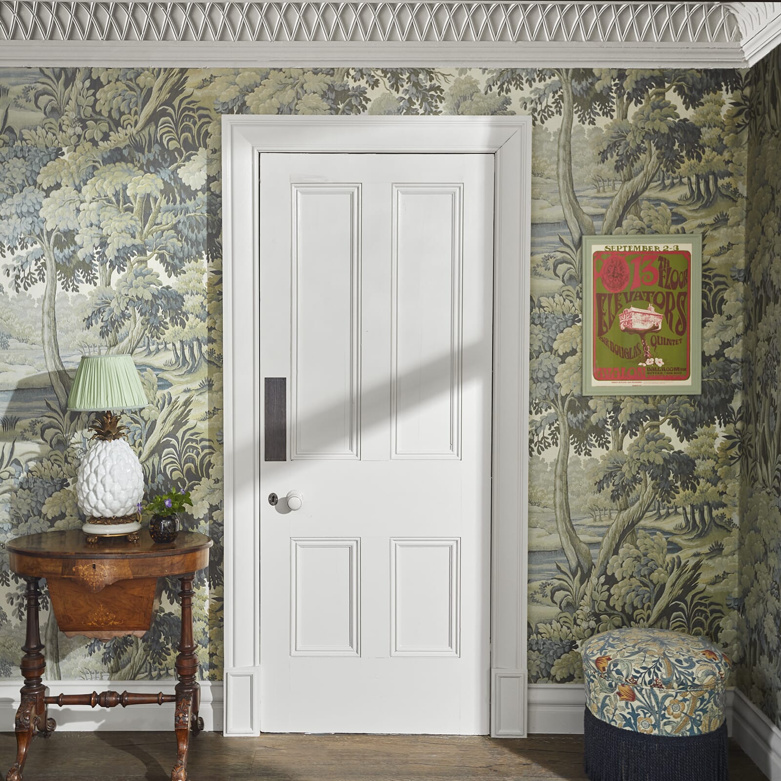Plantasia Wallpaper - Sage - House of Hackney - 1 - WA - PLA - DI - FOR - XXX - Premier Wallcovering