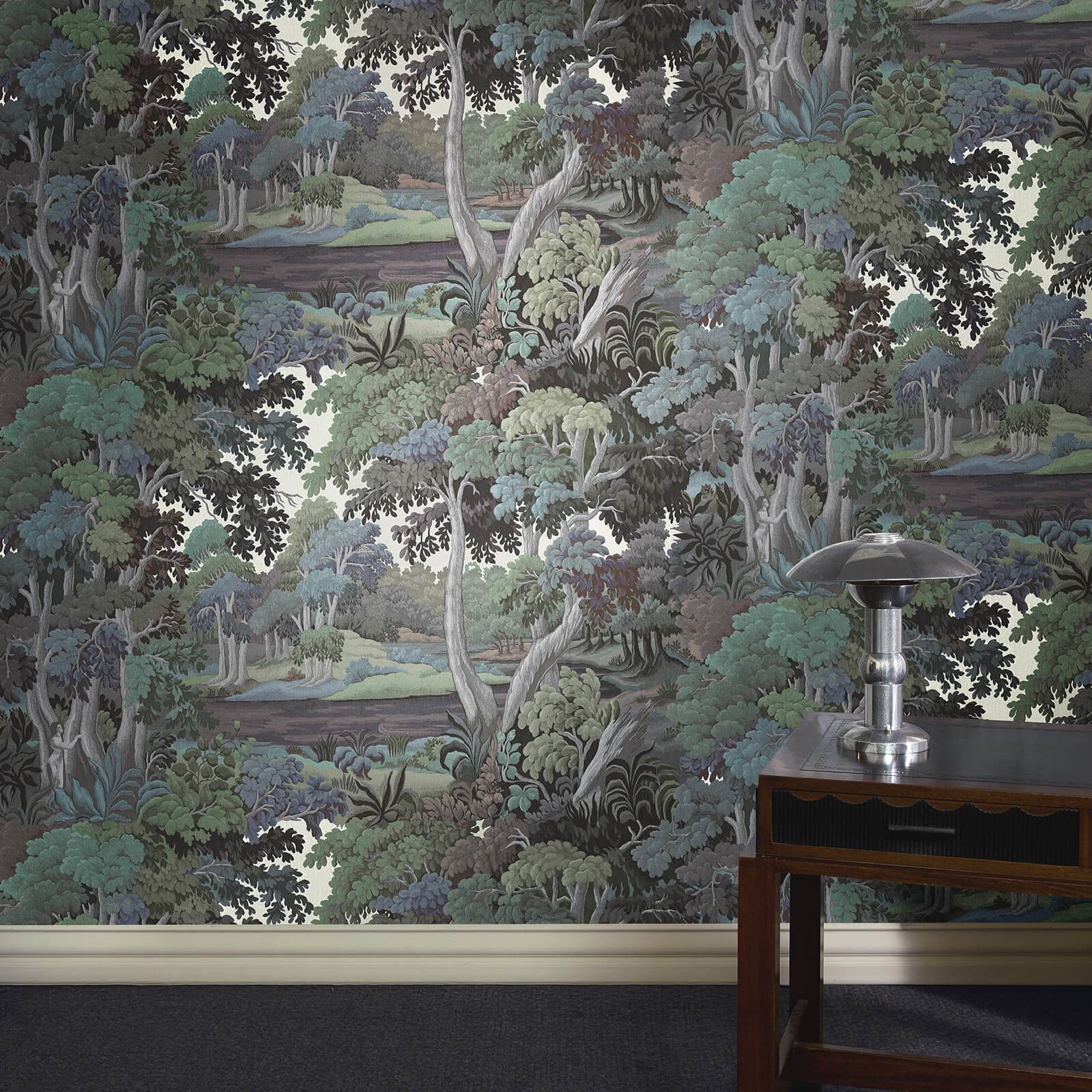 Plantasia Wallpaper - Amazonite - House of Hackney - 1-WA-PLA-DI-TWI-XXX - Premier Wallcovering