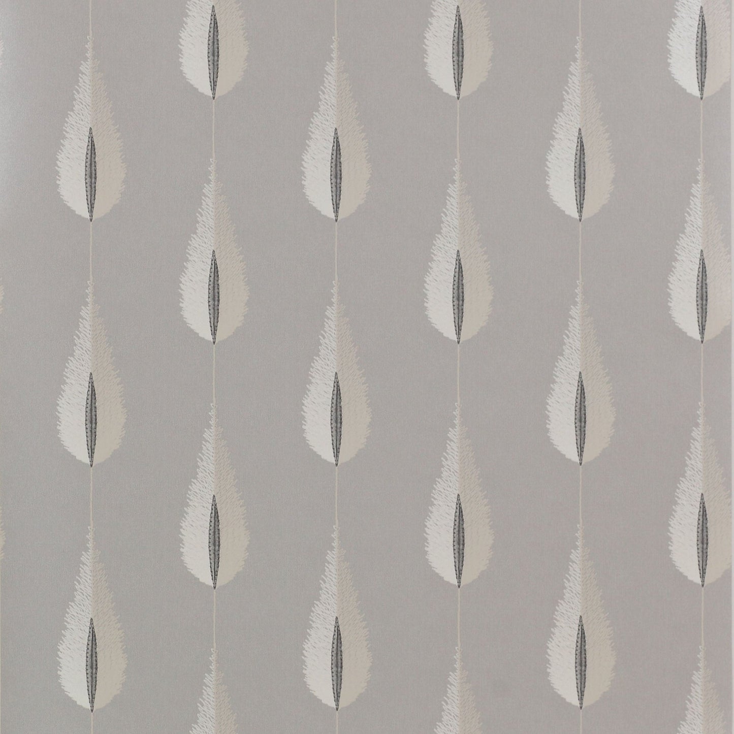 Plato Wallpaper - Silver - J156W - 04 - Jane Churchill - Premier Wallcovering