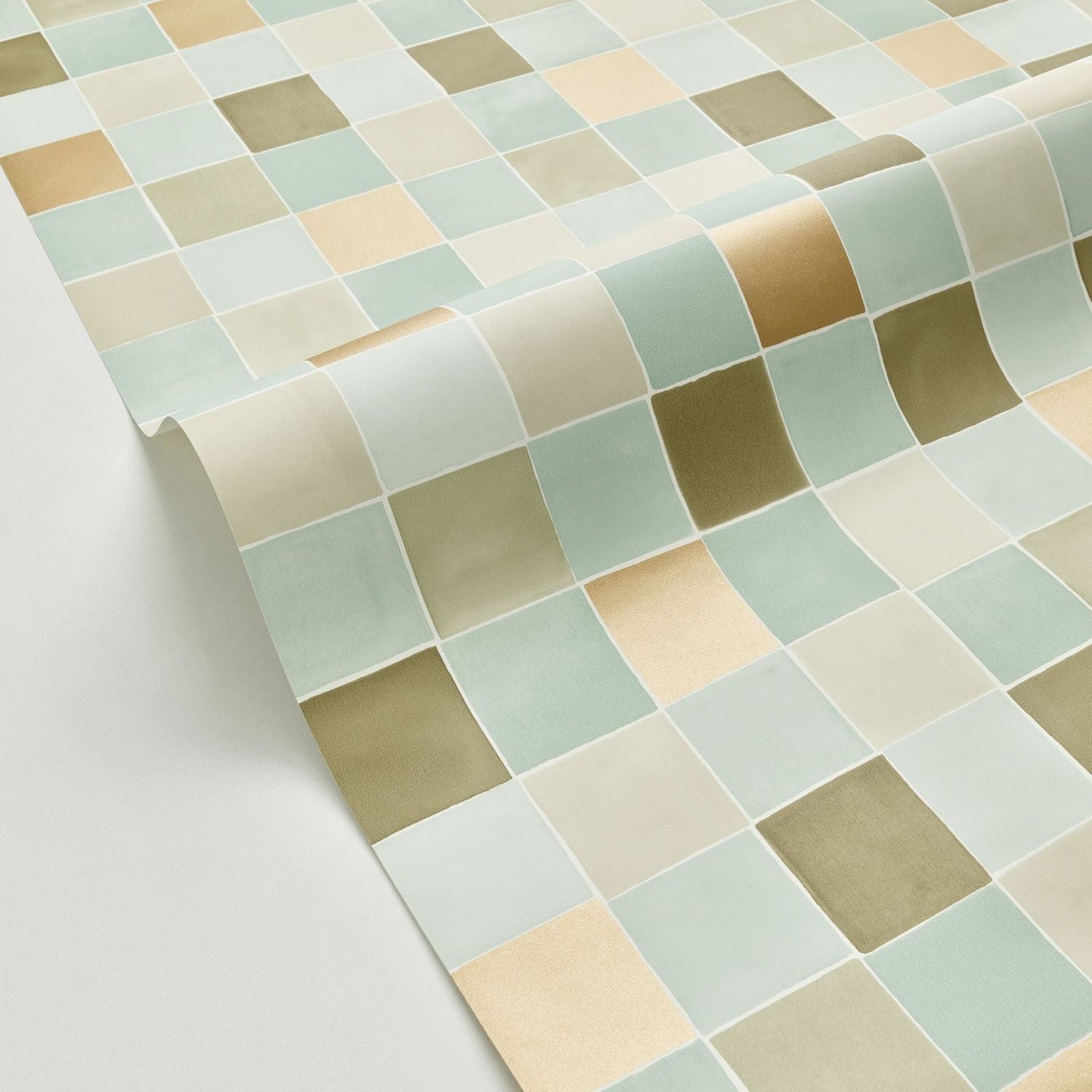 Play Wallpaper - Vert Kaki - Caselio - 104087735 - Premier Wallcovering