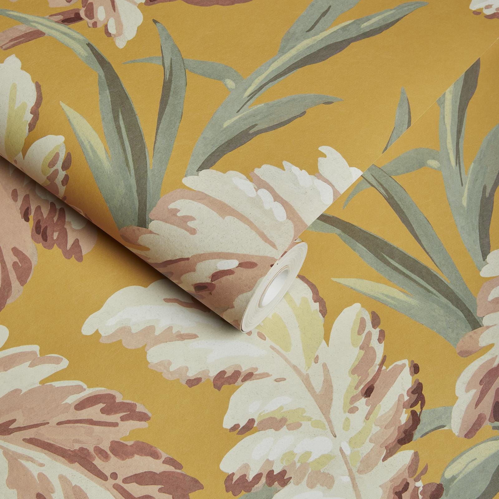 Pluma Wallpaper - Flaxen - House of Hackney - 1 - WA - PLU - DI - FLX - XXX - Premier Wallcovering