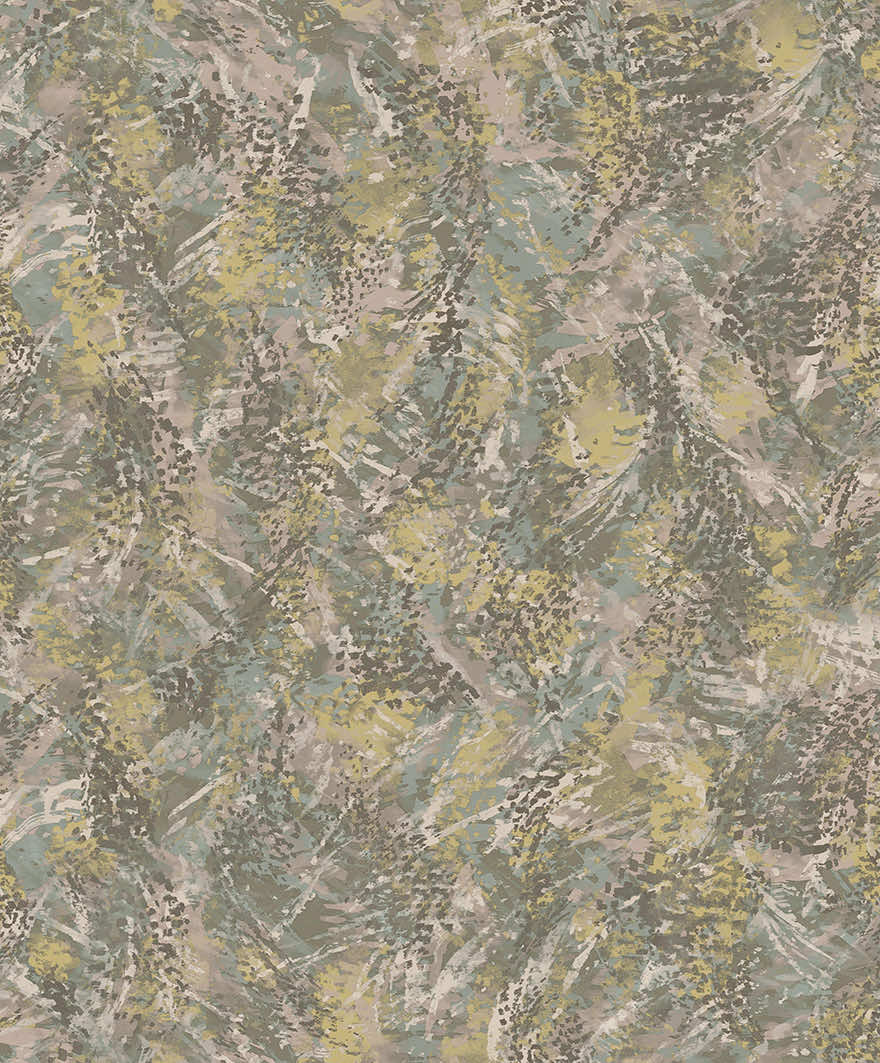 Pluma Wallpaper - Blush / Khaki - Holden Décor - 36340 - Premier Wallcovering