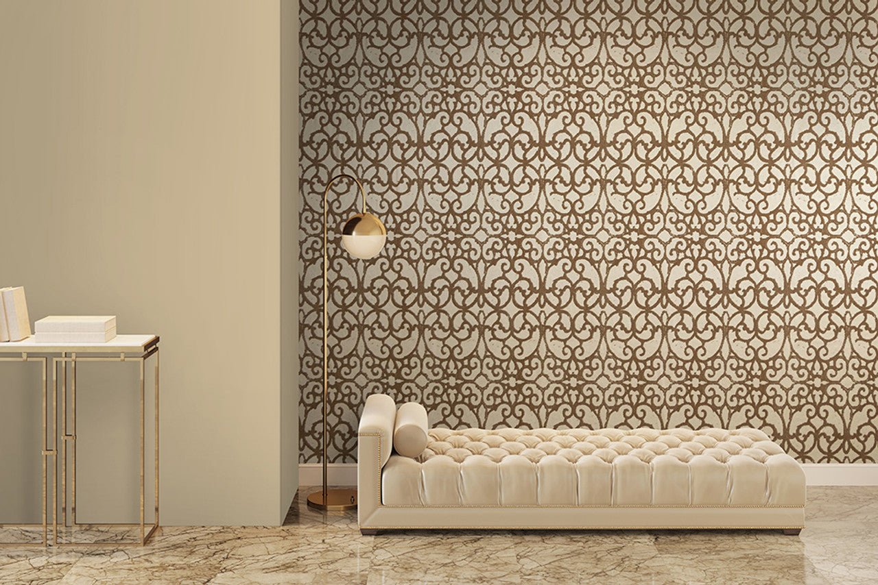 Pluto Universe Wallpaper - Sand/ Beige - Hohenberger - 51207 - Premier Wallcovering