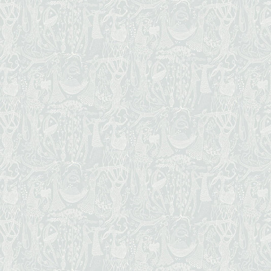 Poeme d´amour Wallpaper - Pale Duckegg - Boråstapeter - 1761 - Premier Wallcovering