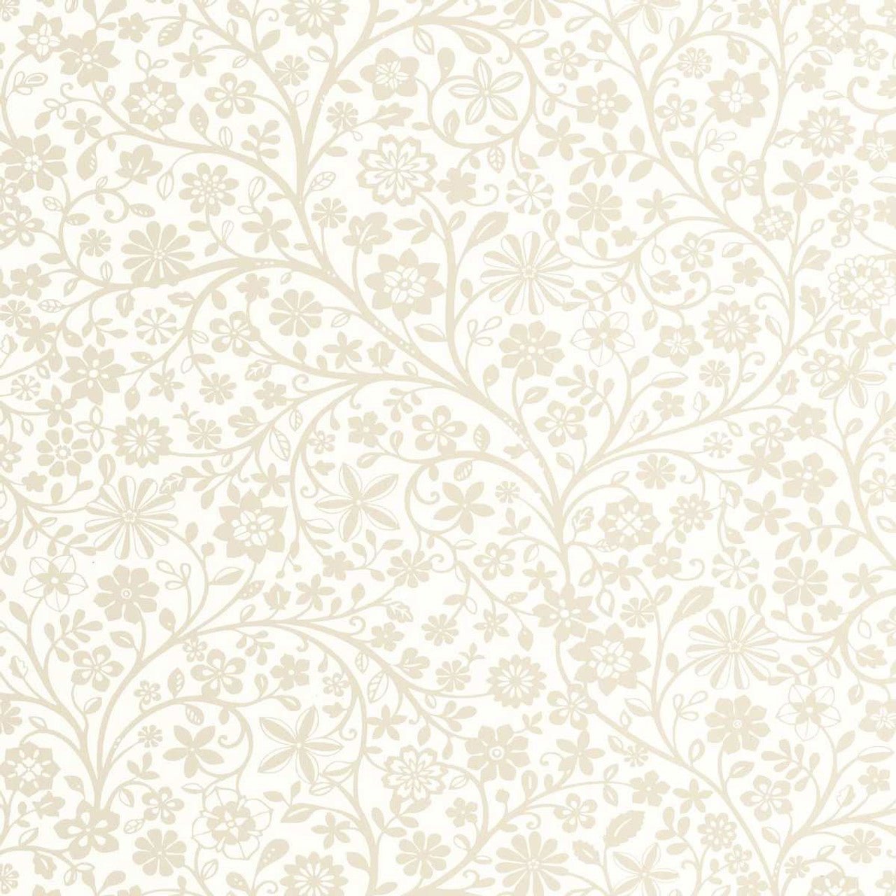 Poetic Flowers Once Upon A Time Wallpaper - Naturel - Casadeco - 200831313 - Premier Wallcovering