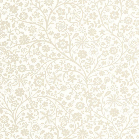Poetic Flowers Once Upon A Time Wallpaper - Naturel - Casadeco - 200831313 - Premier Wallcovering