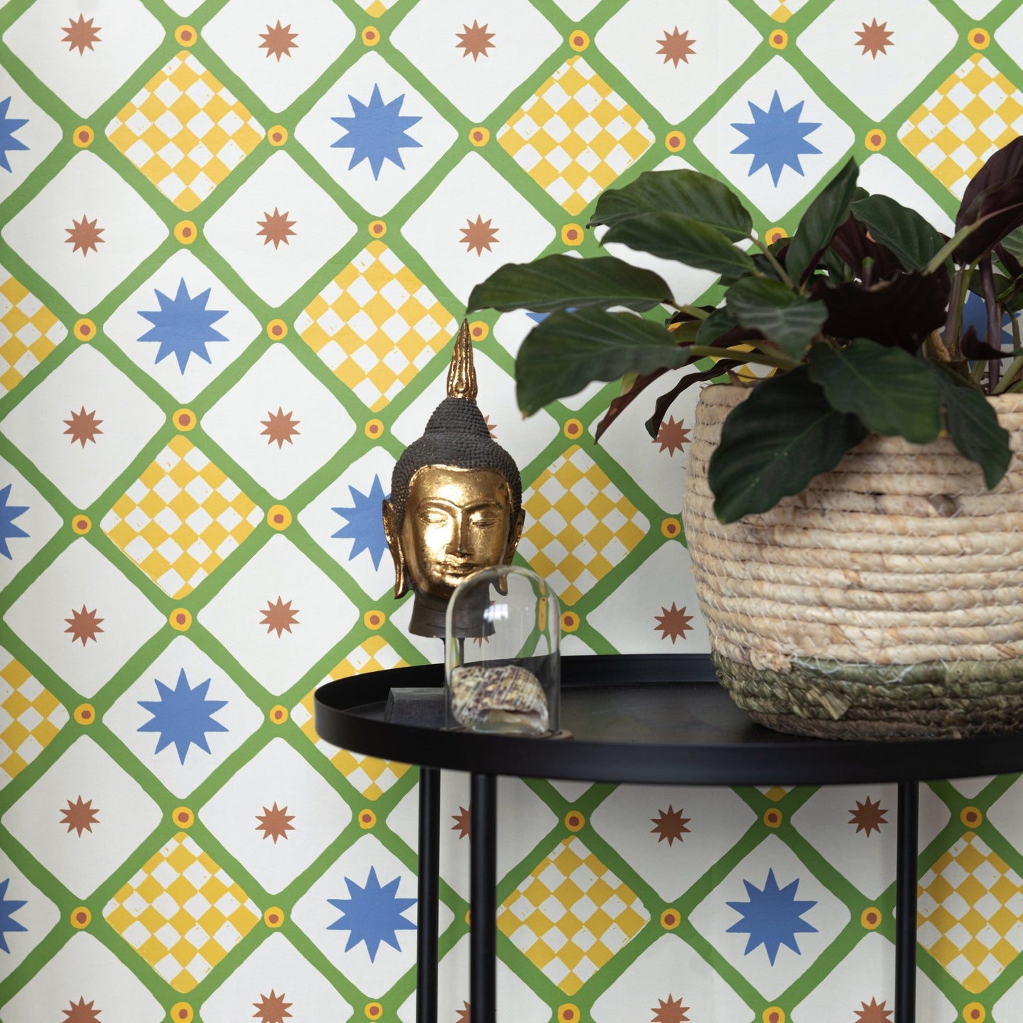 Polaris Wallpaper - Citron - Wear The Walls - POCY8076U52 - Premier Wallcovering