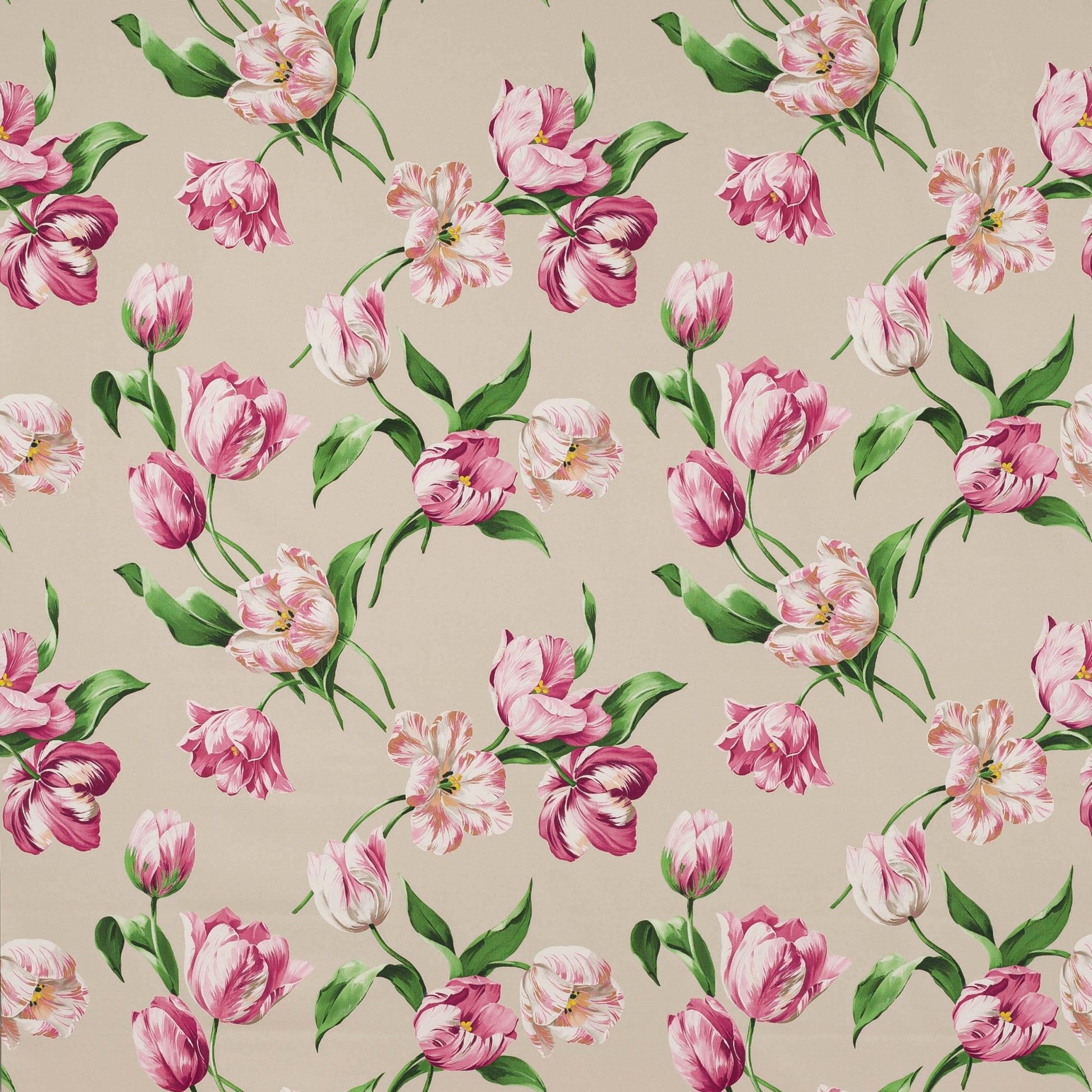 Polina Fabric - Rose/Beige - Manuel Canovas - M4103-01 - Premier Wallcovering