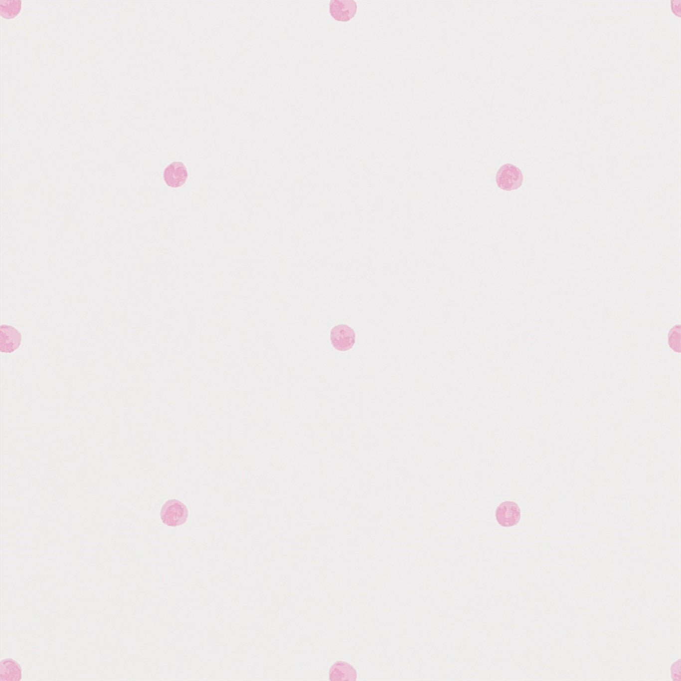 Polka Wallpaper - Pink/Cream - Sanderson - DLIT214049 - Premier Wallcovering