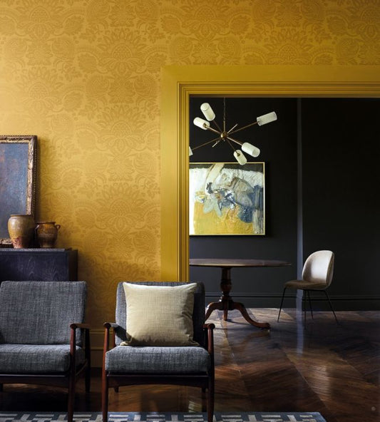Pomegranate Wallpaper - Tigers Eye - ZPAL312692 - Zoffany - Premier Wallcovering