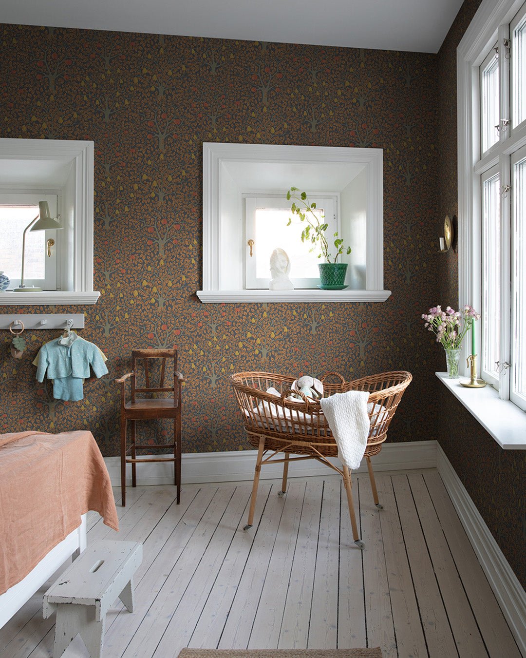 Pomona Wallpaper - Brown - Midbec - 44109 - Premier Wallcovering