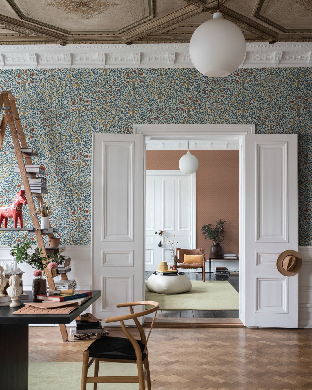 Pomona Wallpaper - Malachite - Midbec - 33013 - Premier Wallcovering