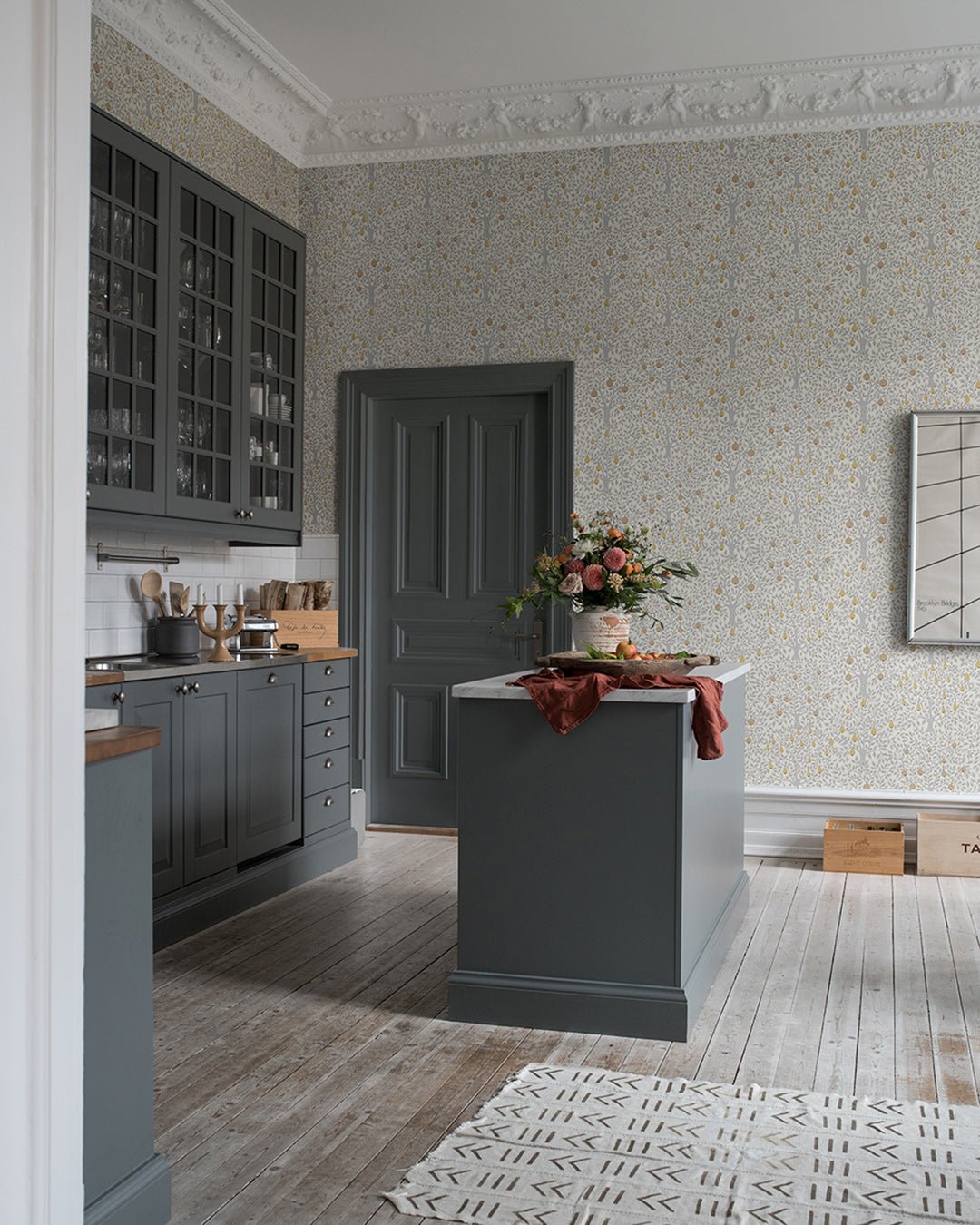 Pomona Wallpaper - Ice - Midbec - 33012 - Premier Wallcovering