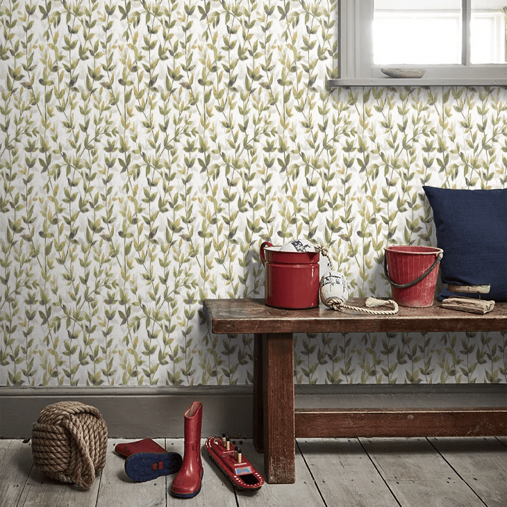 Pomponette Wallpaper - Earth Amber - Ohpopsi - JRD50130W - Premier Wallcovering
