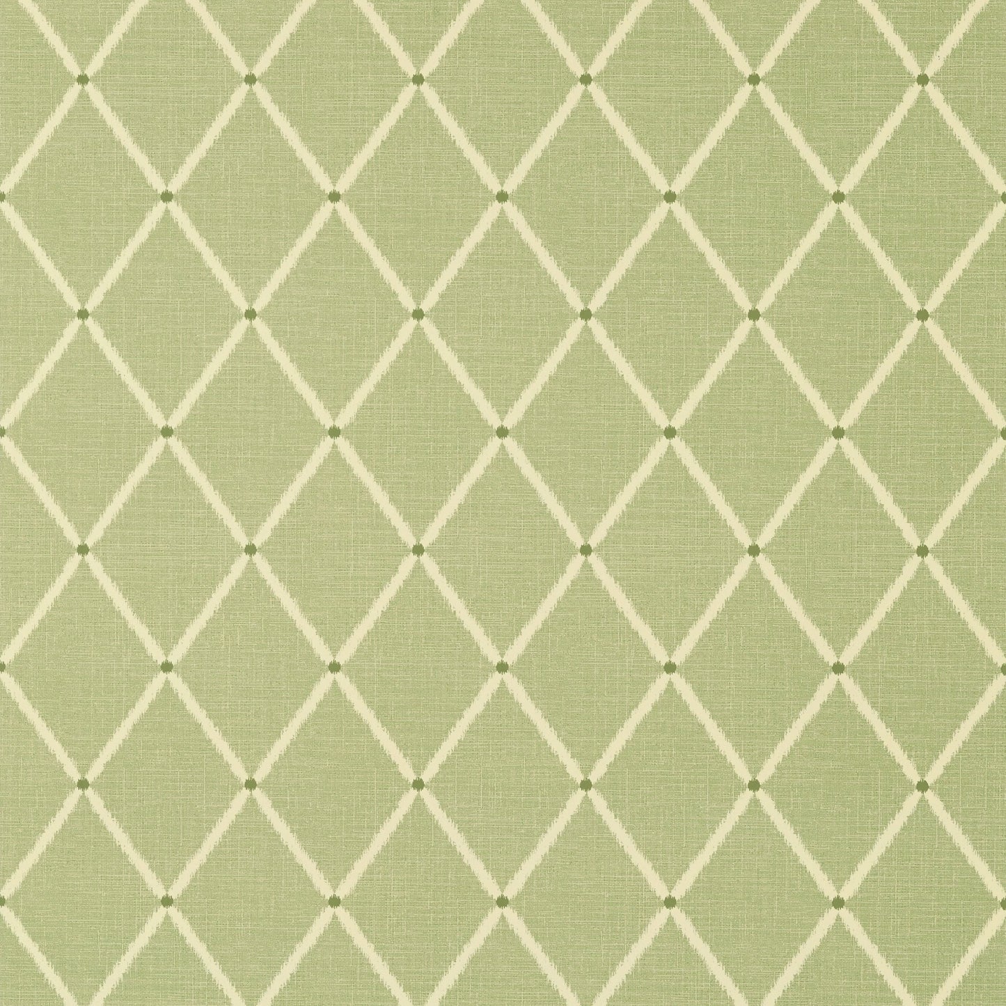 Pompton Trellis Wallpaper - Green - Thibaut - T72636 - Premier Wallcovering