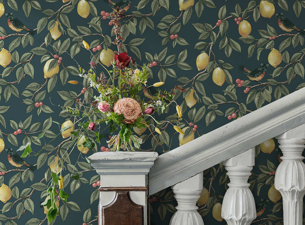 Ponderosa Wallpaper - Teal - Holden Décor - 91891 - Premier Wallcovering