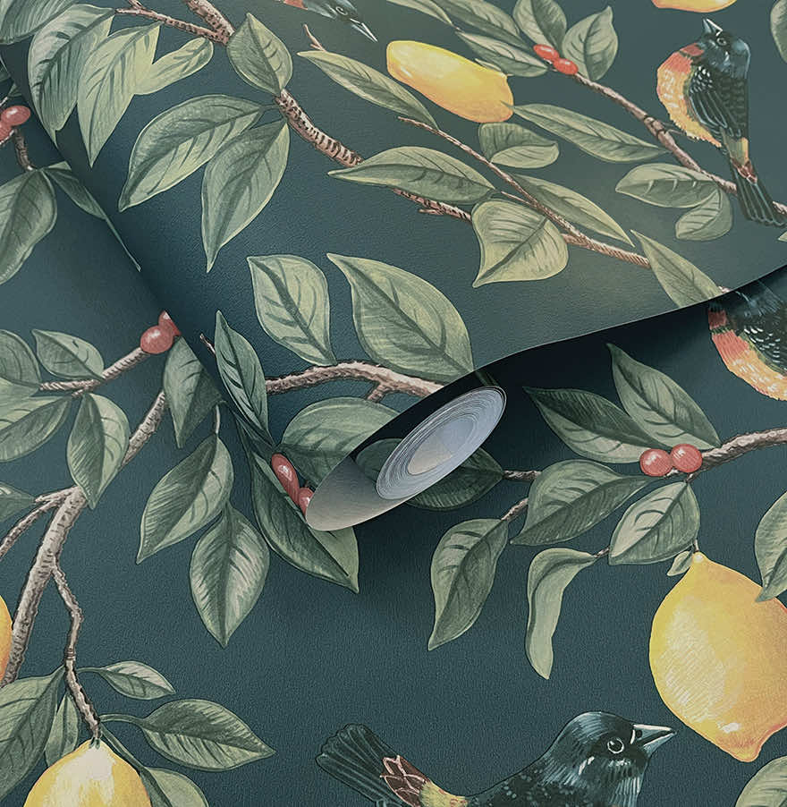 Ponderosa Wallpaper - Teal - Holden Décor - 91891 - Premier Wallcovering