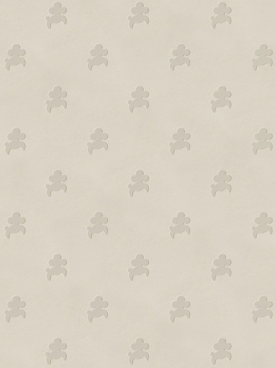 Poochi Wallpaper - Bichon Creme - Divine Savages - DVS085-POOCHI-CRM-WR - Premier Wallcovering