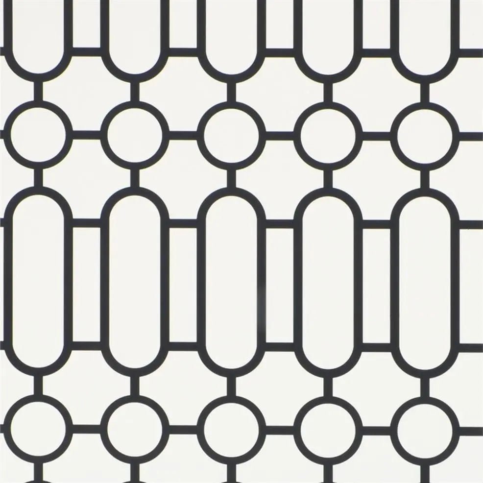 Porden Wallpaper - Black And White - Designers Guild - P537/03 - Premier Wallcovering