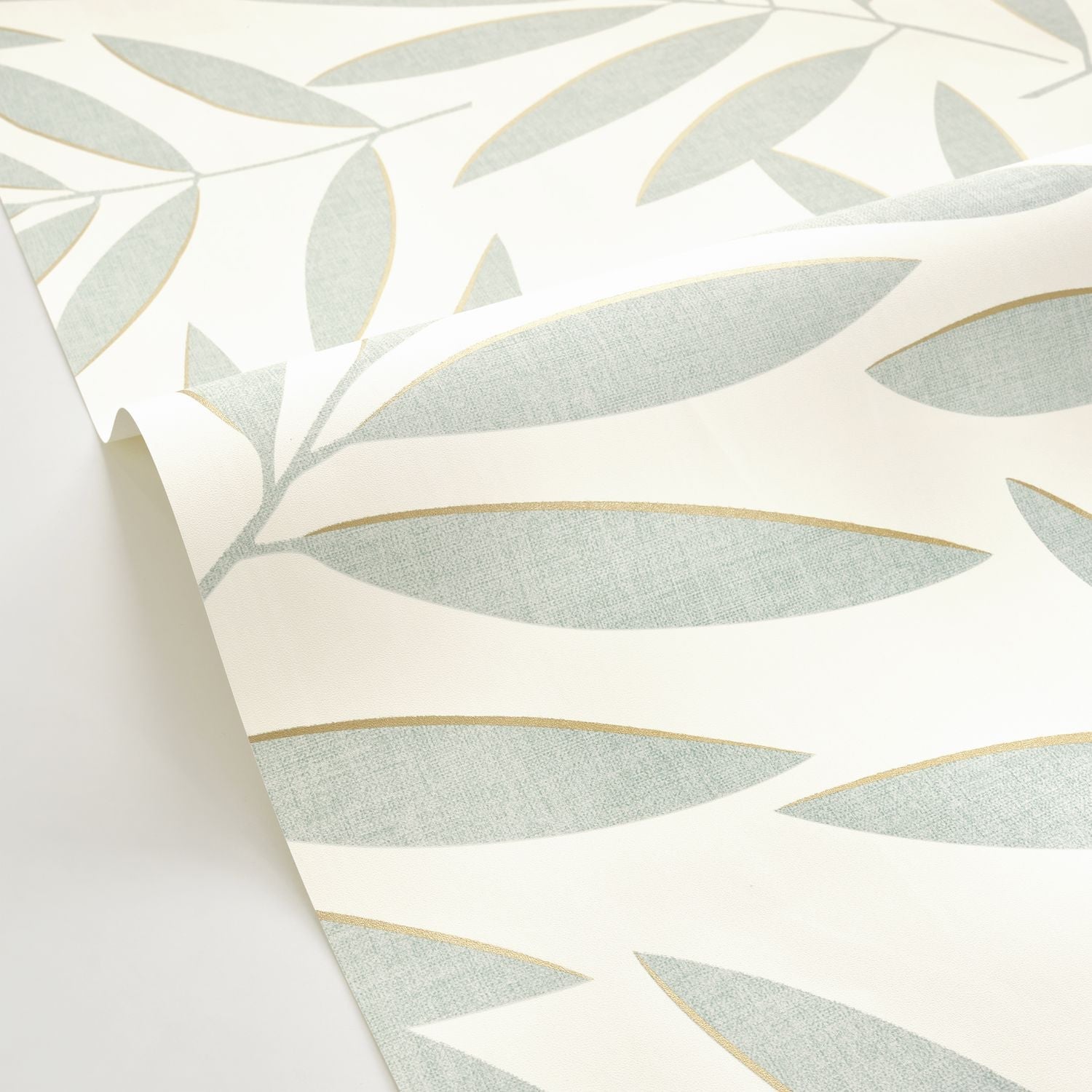 Portee Wallpaper - Vert D'eau - Caselio - 104587020 - Premier Wallcovering