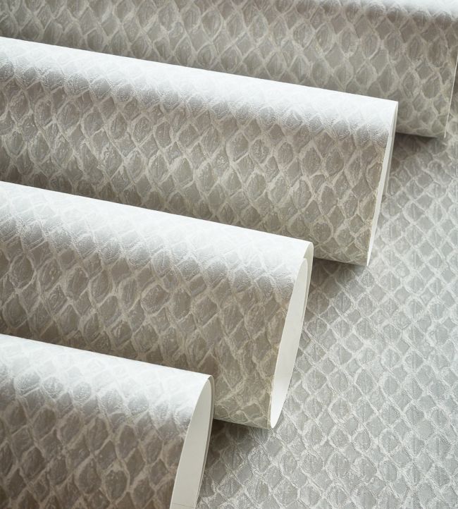 Portland Wallpaper - White - Thibaut - T75138 - Premier Wallcovering