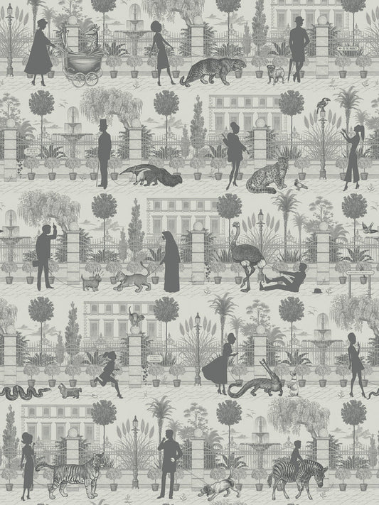 Portobello Parade Wallpaper - Big Smoke - Divine Savages - DVS079-PORT-SMOK-WR - Premier Wallcovering