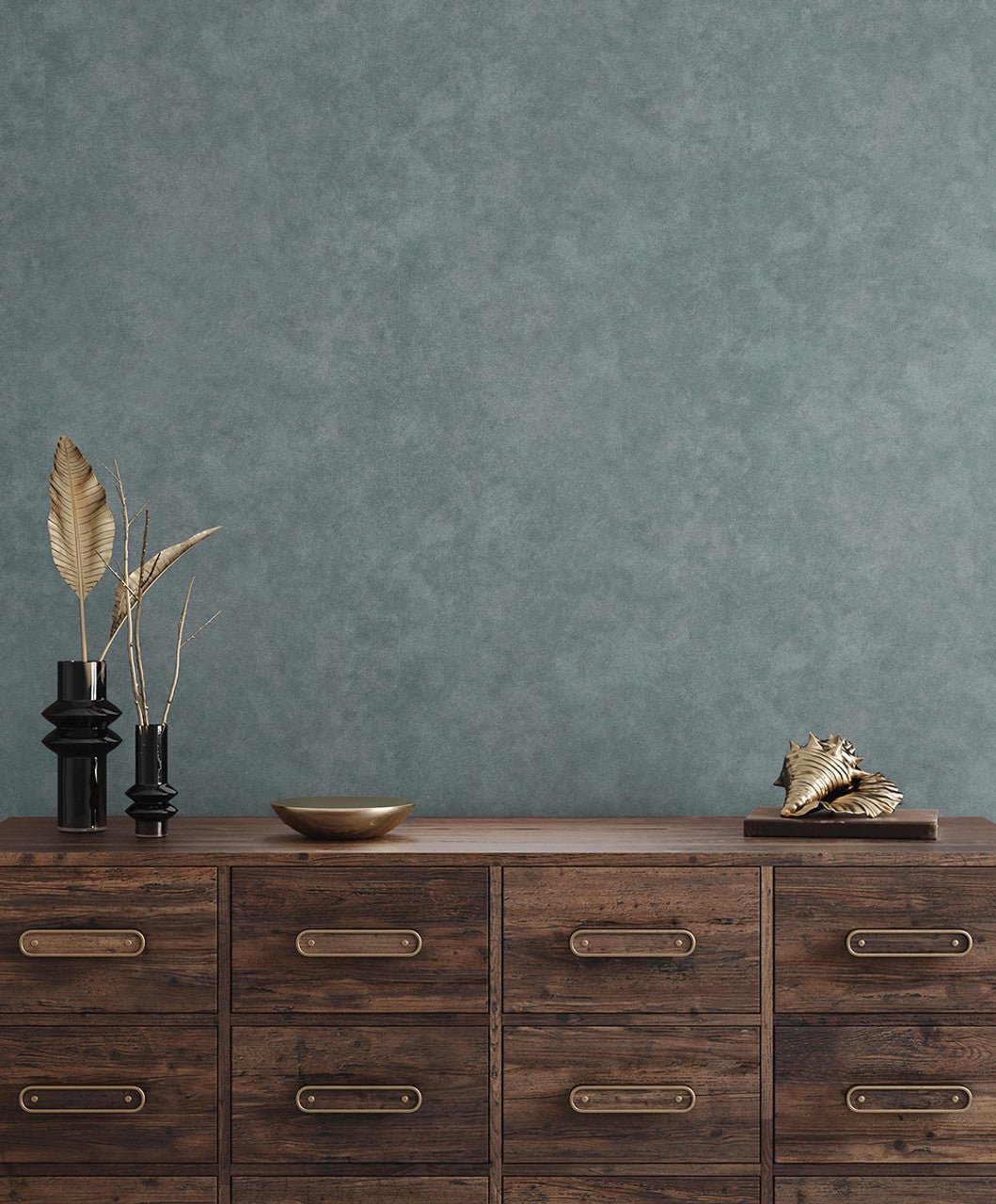 Portobello Urban Classics Wallpaper - Steel Blue - Hohenberger - 30041 - Premier Wallcovering