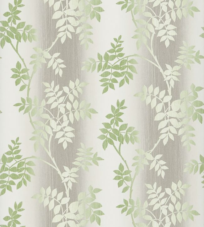 Posingford Wallpaper - Grey/ Green - Nina Campbell - NCW4394 - 05 - Premier Wallcovering