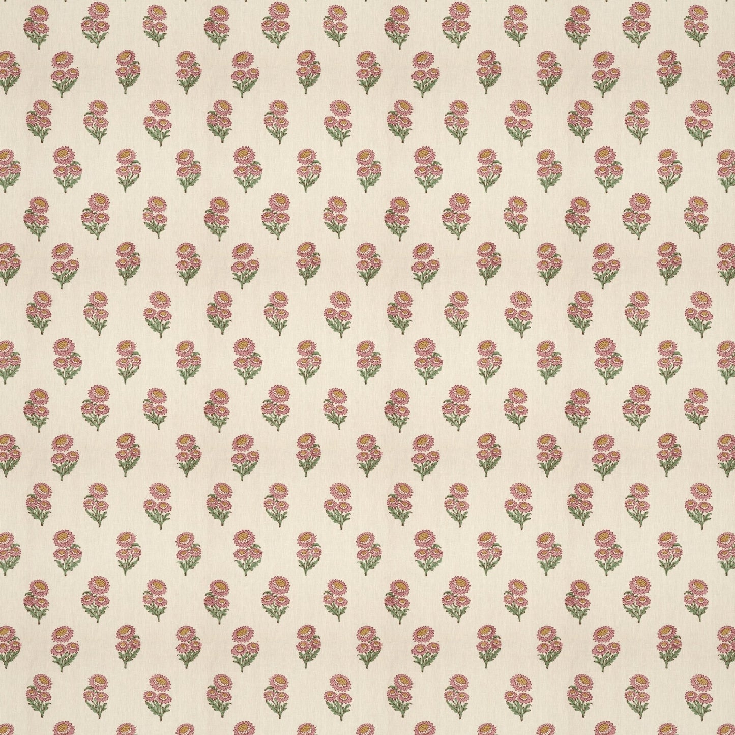 Posy Flower Original Wallpaper - Pink - Penny Morrison - POSYFLOWER-PINK - Premier Wallcovering