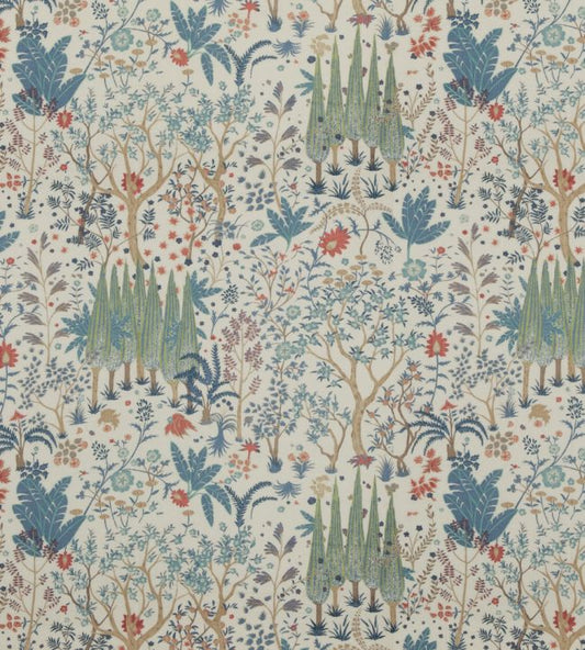 pp50500.1.0 - Bridport Fabric - Blue Red - Baker Lifestyle