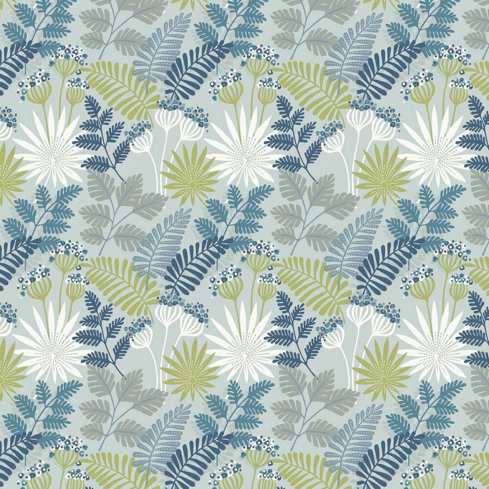 Praslin Wallpaper - Sky - A Street Prints - FD26450 - Premier Wallcovering