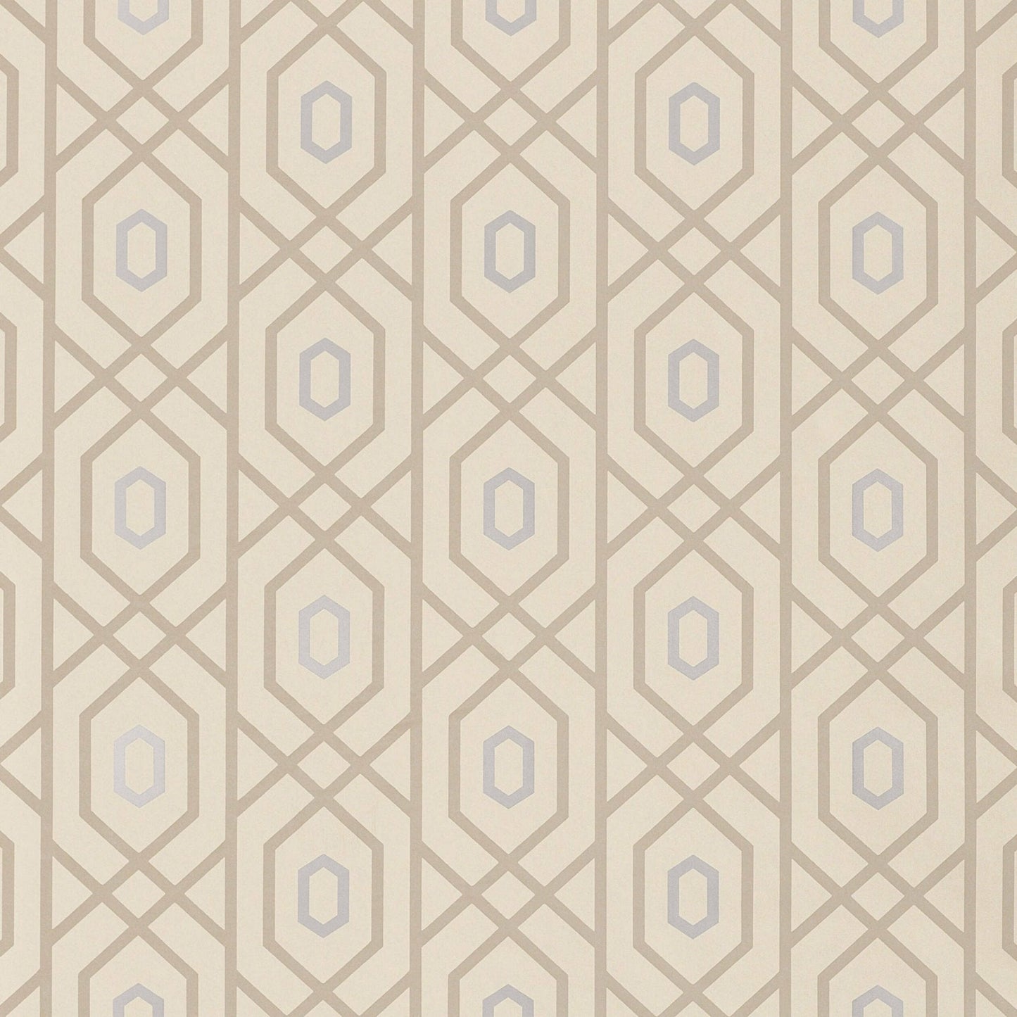 Prescott Wallpaper - Metallic on Putty - Thibaut - T1871 - Premier Wallcovering
